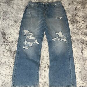 Cello super high rise dad jeans